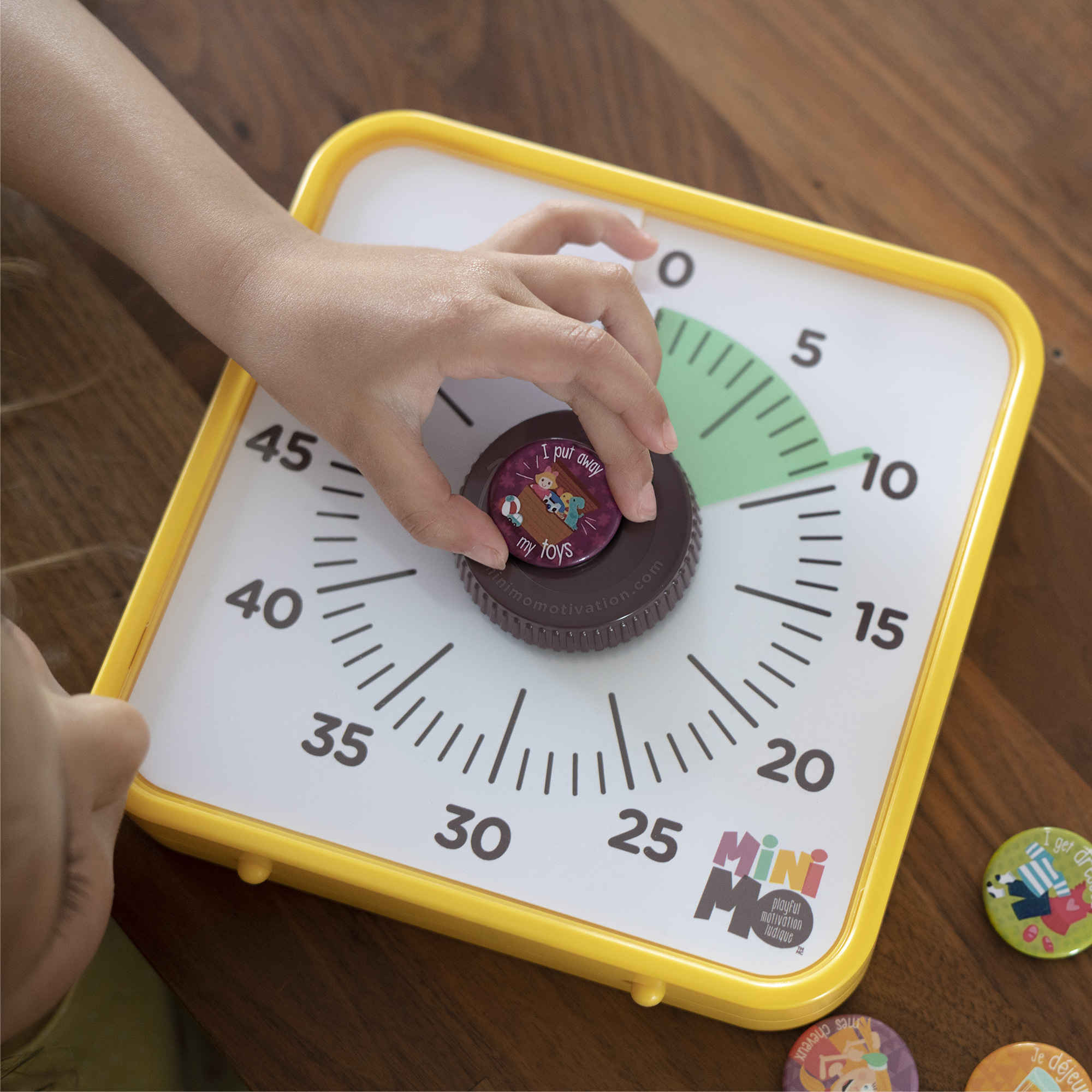 Daueruhr Automatik Magnetisch - Zeitbewusstseins- und  Zeitmanagement-Werkzeug für Kinder – Senso-Care